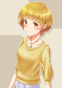 ニットセーターのり子