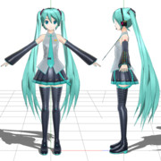 【MMD-OMF7 遅刻】初音ミク V2