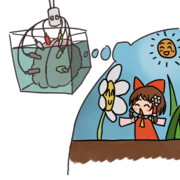 水槽の脳 ニコニコ静画 イラスト