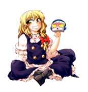 テレビちゃんを10回つついた魔理沙