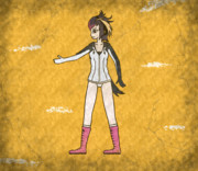 【壁画】イワトビペンギン