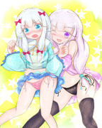 エロマンガ先生とエミリア