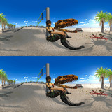 【360° VR 3D画像 4K】恐竜がいた海岸 VRA02