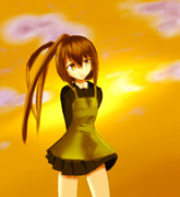 エプロン文月新妻