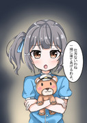 夜、提督と寝たい霞ちゃん！