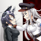 ガングート フフフ 怖いか ニコニコ静画 イラスト