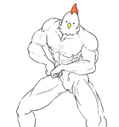 鳥 ニワトリ ニコニコ静画 イラスト