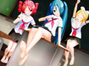 おみあしっ子たちの学園♡