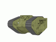 【MMD陸軍】 Mk1戦車用自動回転履帯1.0 【モデル配布】