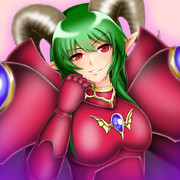 オッサンの脳内嫁を描いた