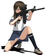 浦波ちゃんは意外と隙が多い【とらはぜ式浦波】