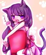 猫耳なシャクヤクちゃん。