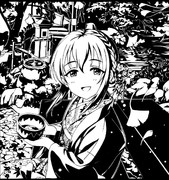 【切り絵】藤原肇ちゃん