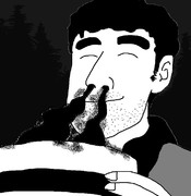 自分をスランプ作家だと思いこんでいる二重人格者