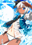 日焼け妖夢ちゃん