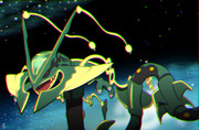 メガレックウザ ニコニコ静画 イラスト