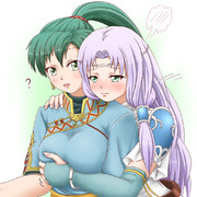 リン様とフロリーナちゃん