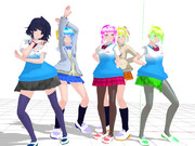 【すいまじ】勢揃い【貨客船娘】