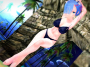 深夜の浜辺で…♡