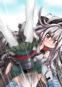 観測に失敗してガングートに投げられる占守