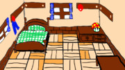 【スーパーマリオRPG】マリオの家の中