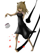 狩りはお休み 黒猫ときあめ姉貴