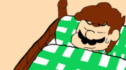 【スーパーマリオRPG】マリオが寝ています
