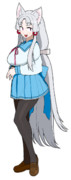 お題:学生服イタコ