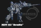 【MMD】XEFF-02 アラディア v1.3【モデル配布】