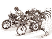 走り出したときに感じる風を 自由っていうんだよ。