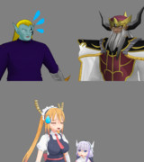 【MMD】バーン様はFAガールの最終話が不安のようです