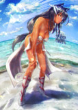 肌塗り練習