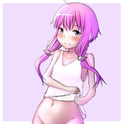 腹チラゆかりさん