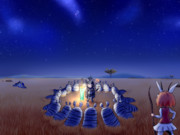 月明かりに誘われて…