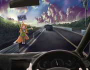 運転手 「…！！！！？ 」