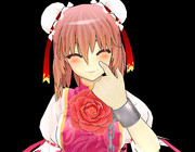 褒めたらうれしそうにする華扇ちゃん♪