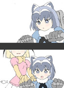 #けものフレンズ アライさん上出来だよ～