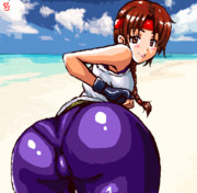 ユリ・サカザキ描いてみた