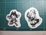 【MHXX切り絵】狩りのあいまに紅茶とケーキで一休み！