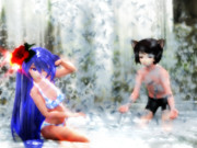 【すいまじ】滝遊び【貨客船娘】