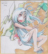 今日の色紙＃312「フェリアとガーディアン」