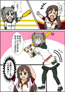 ホークス蘭子さんと楽天姫川さん