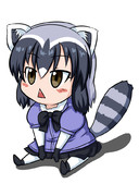 手乗りアライさん 番外編 色塗ってみた。