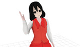 自作のＭＭＤオリキャラモデル2
