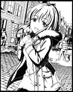 【切り絵】藤原肇ちゃん