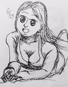 ５分スケッチ 17/6/27