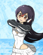 ジェーン先生の水泳教室（けものフレンズ）