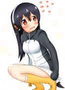 スカートが短いことを気にするジェーン