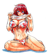 「お気にの水着ですかもんばんちょう！！！！」