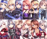 青い娘、赤い娘